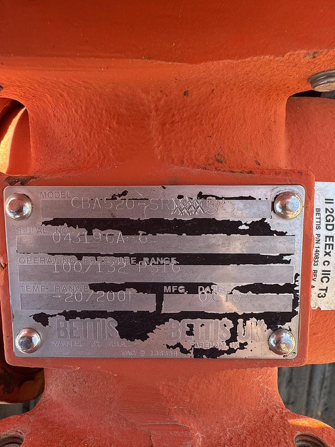 Used Bettis  Actuators and controlers