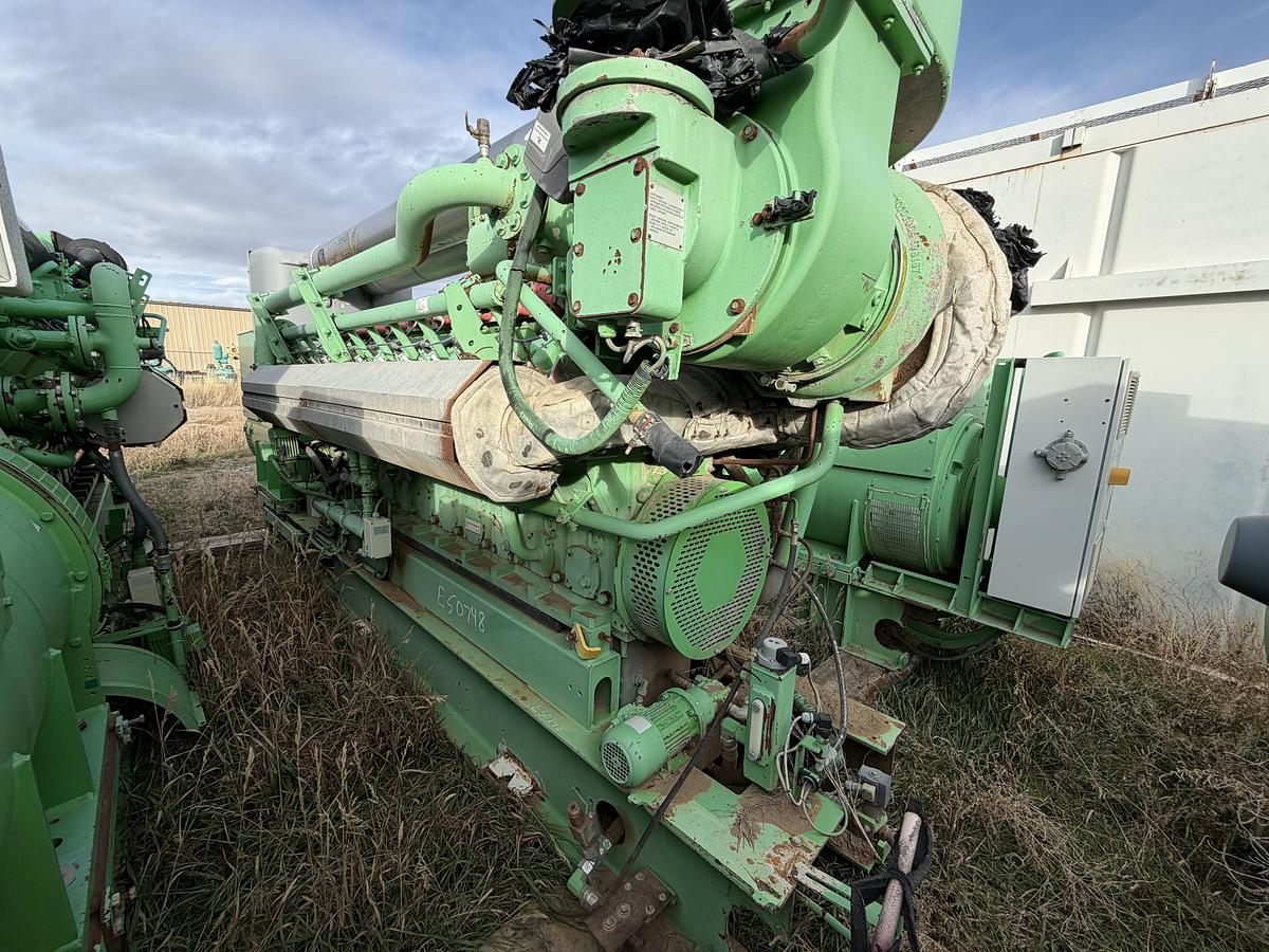 Used 2011 General Electric Jenbacher JGS 320 GS Natural Gas Generator 1712KW