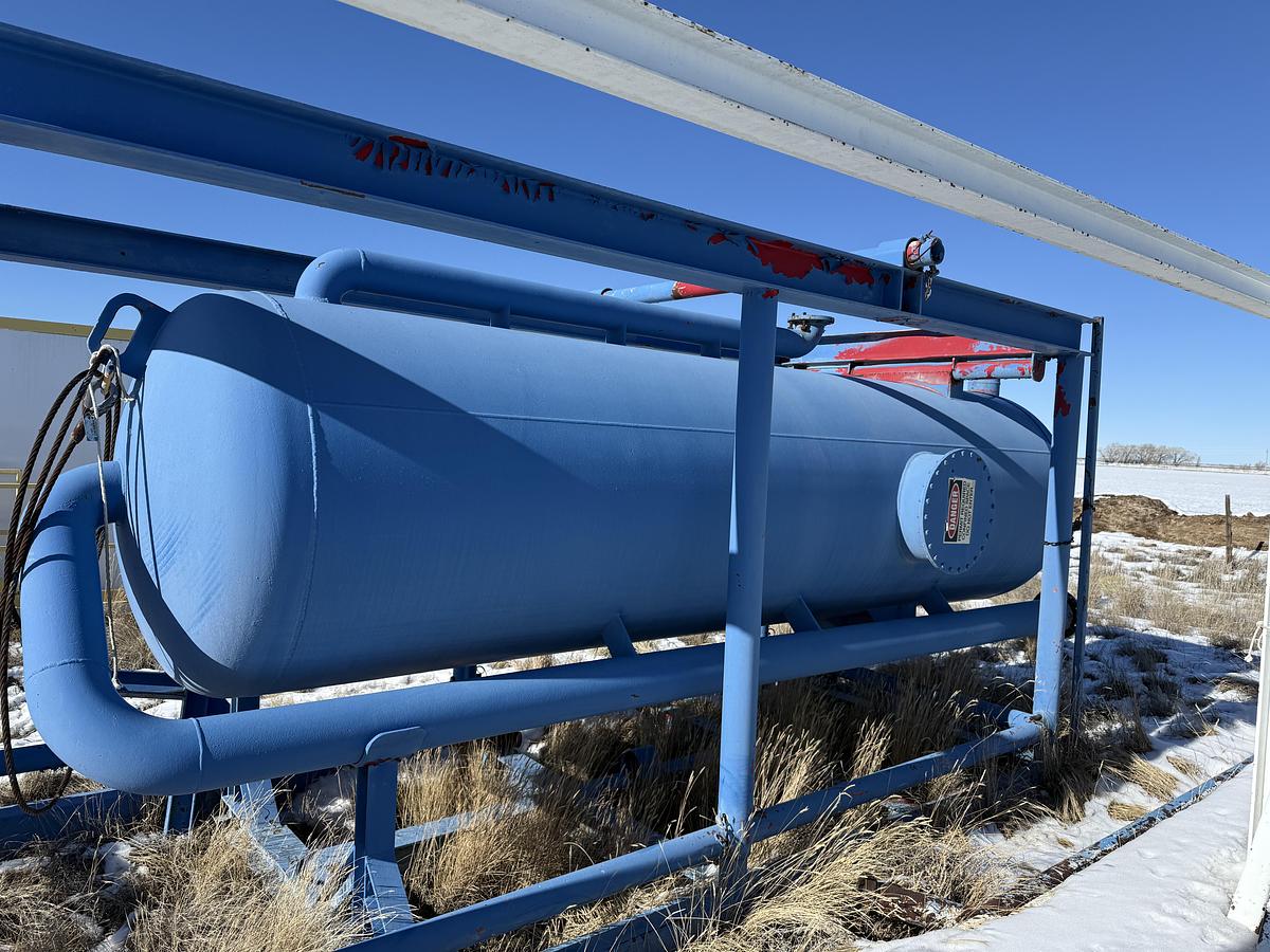 Used Mud Gas Separator, Gas Buster Rig #323 