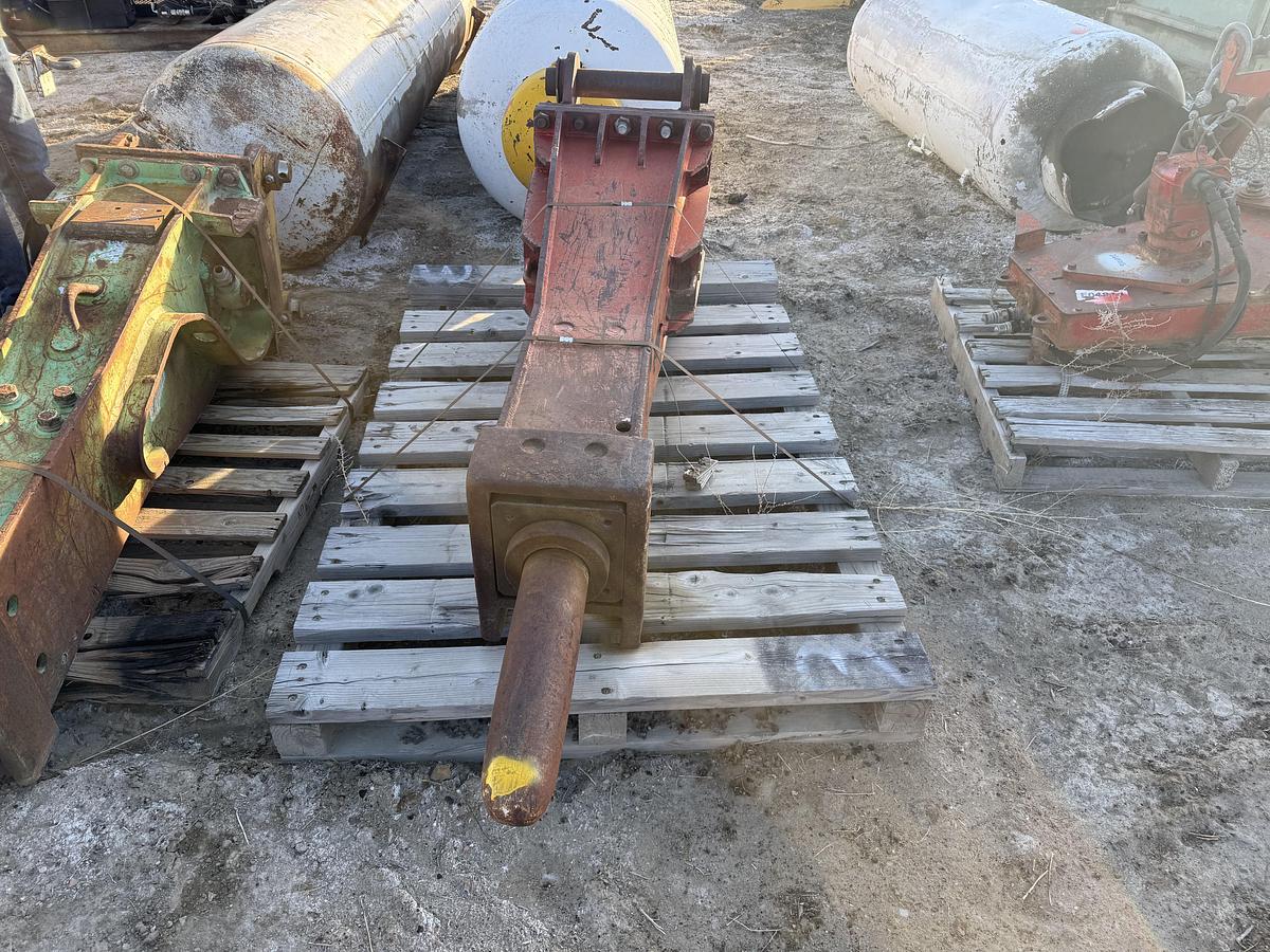 Used Hydraulic Hammer Attachment