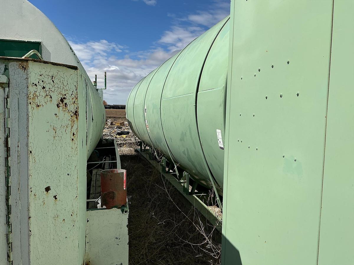 Used Welded Steel 20,000 Gallon Diesel Fuel Tank