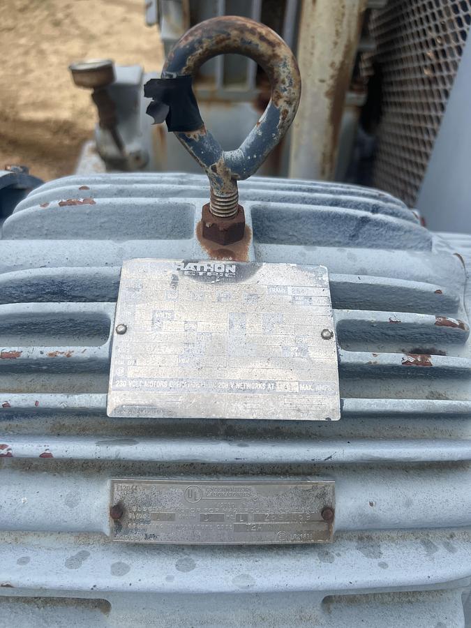 Used Corken Gas Compressor W/Marathon Electric Motor