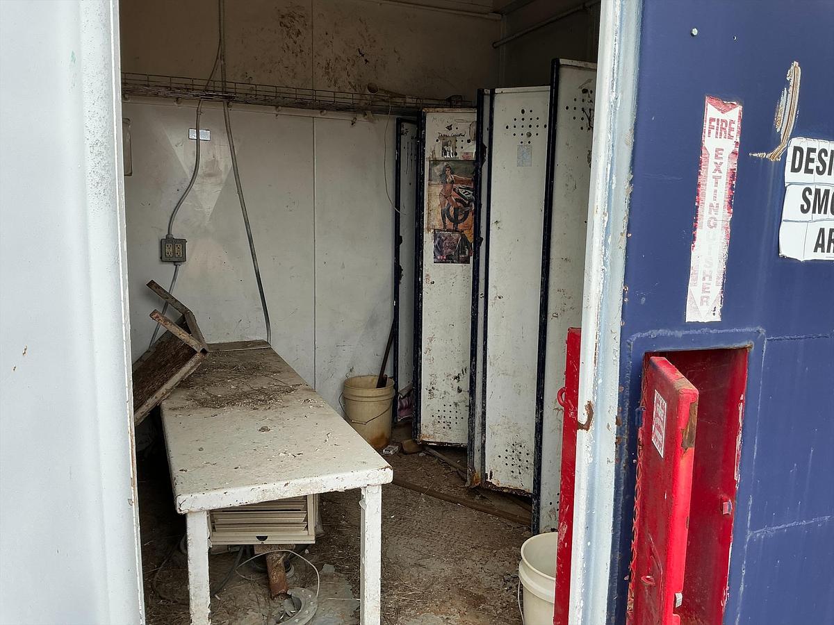 Used Welded Steel Generator Shed