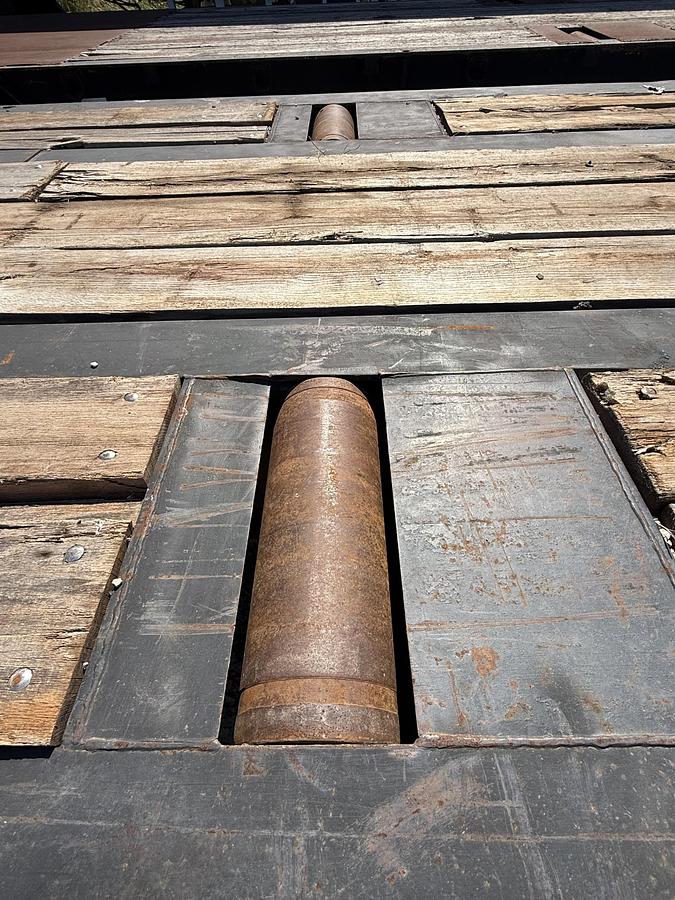 Used 2009 Nuttall Step Deck 4 Axel Trailer