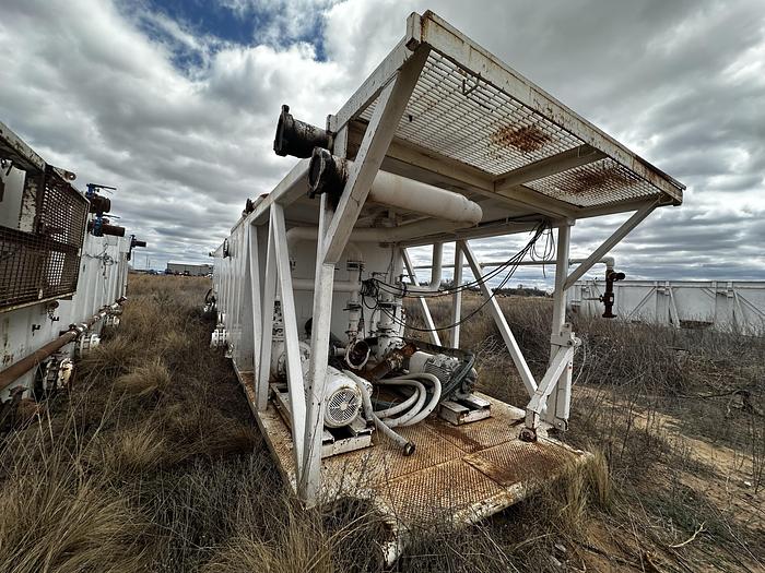 Used Steel Tank Mud Pit System