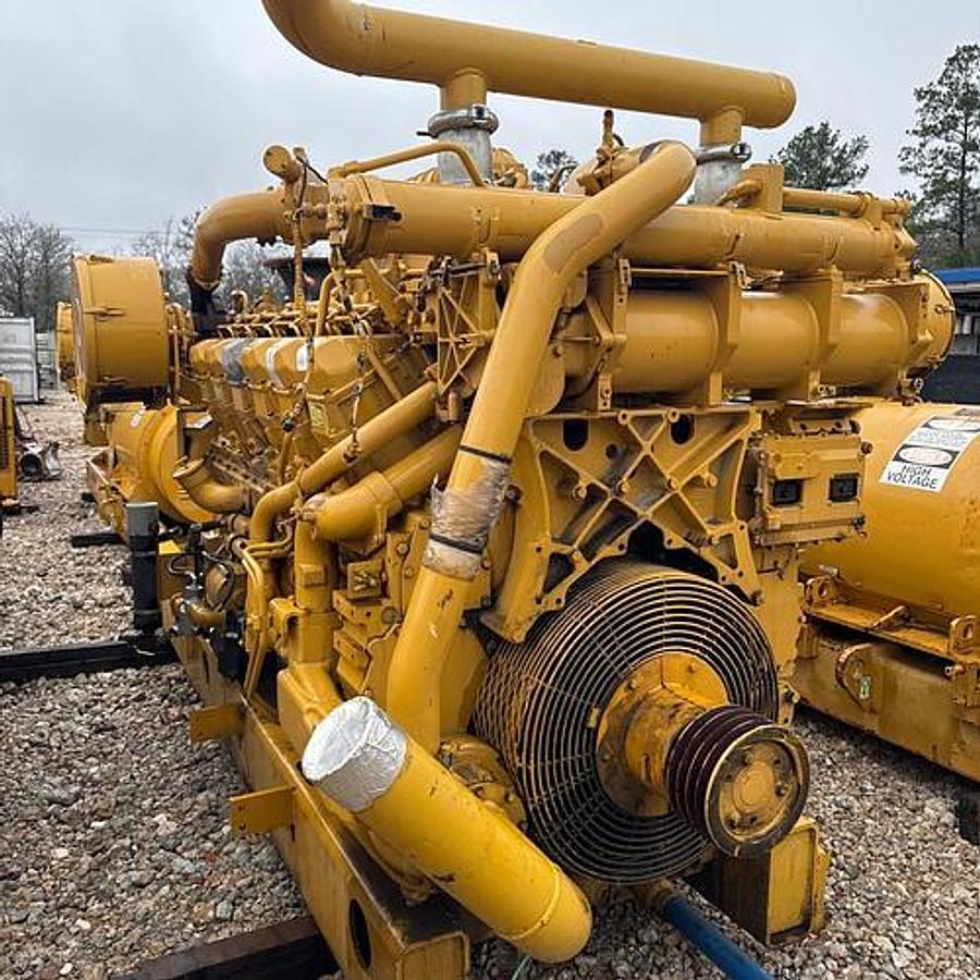 Used 2012 CAT 3512-C Engine w/Generator Drive