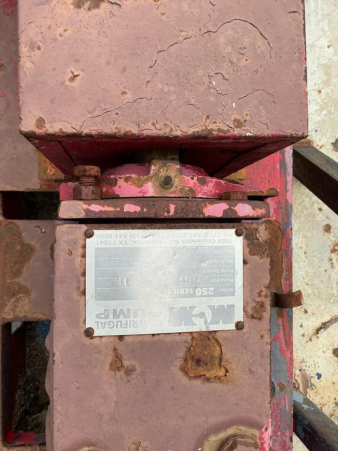 Used WCR Pump on Skid