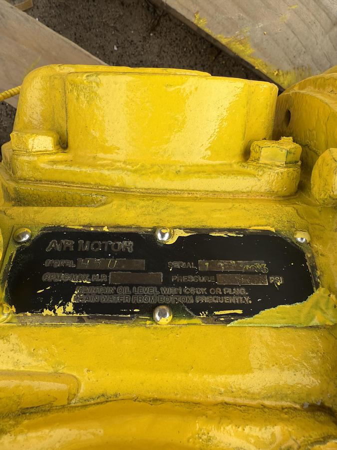 Used Ingersoll-Rand H5U Air Winch/Tugger