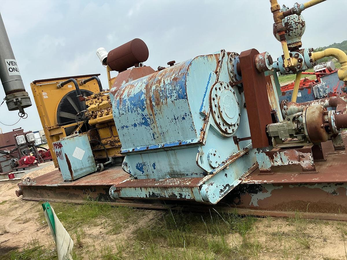 Used Mud Pump Skid