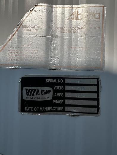 Used 1999 Rapid Camp Skidded Mobile Home