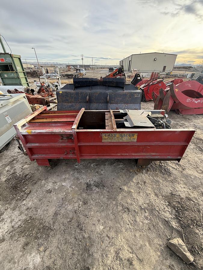 Used Lake Cram-A-Lot Aluminium Can Baler