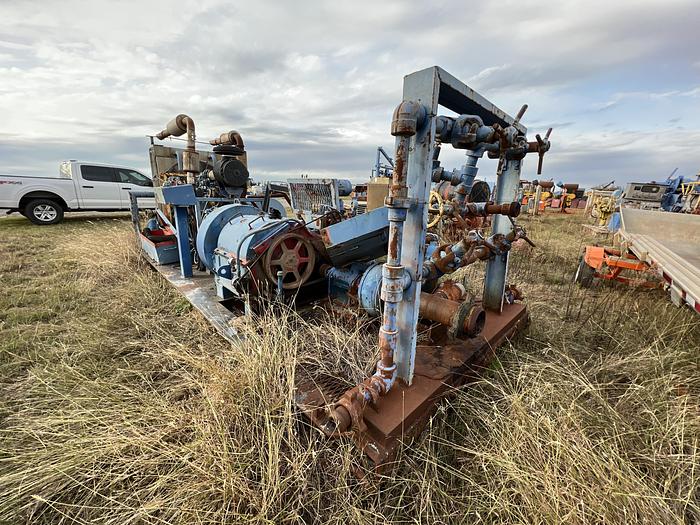 Used Ewco W250C workover mud pump