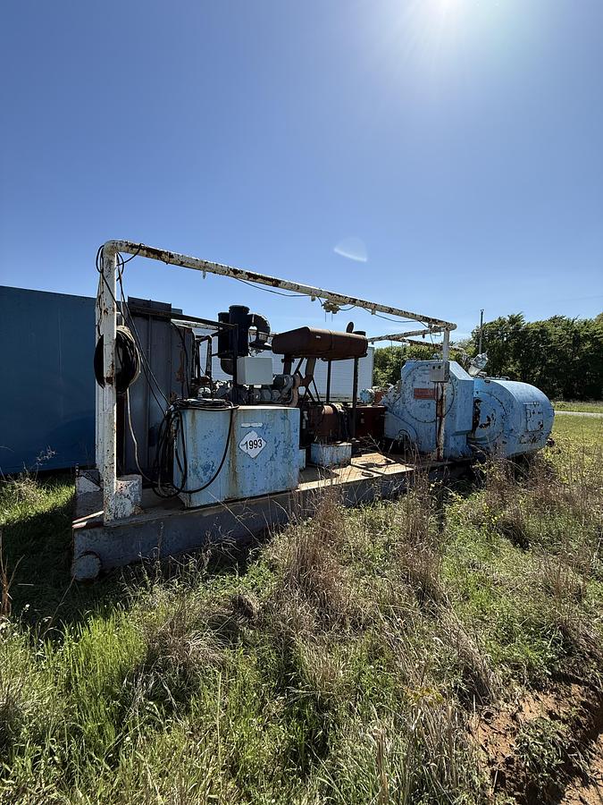 Used HHF F1000 MUD PUMP WITH Detroit MTU