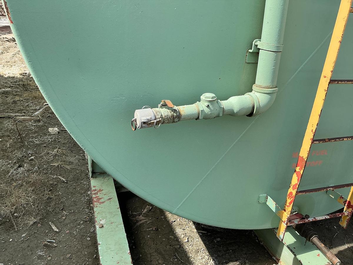 Used Welded Steel 18,000 Gallon Diesel Fuel Tank