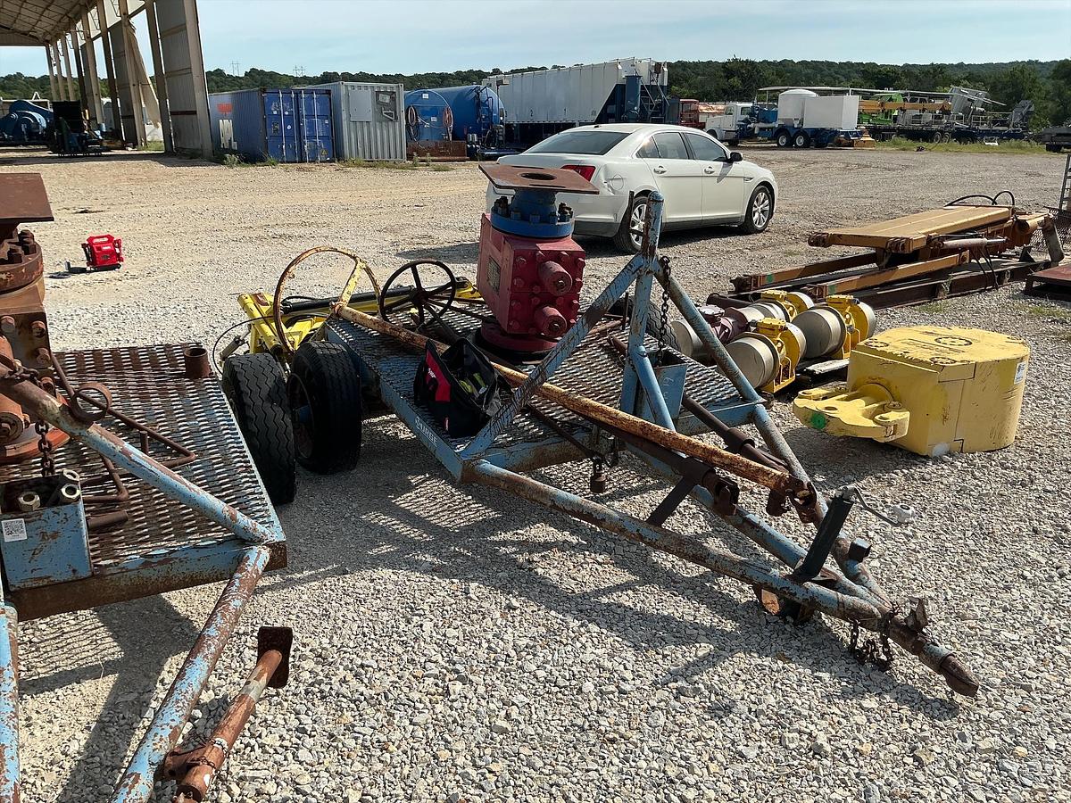 Used Manual Double Shutter BOP Trailered