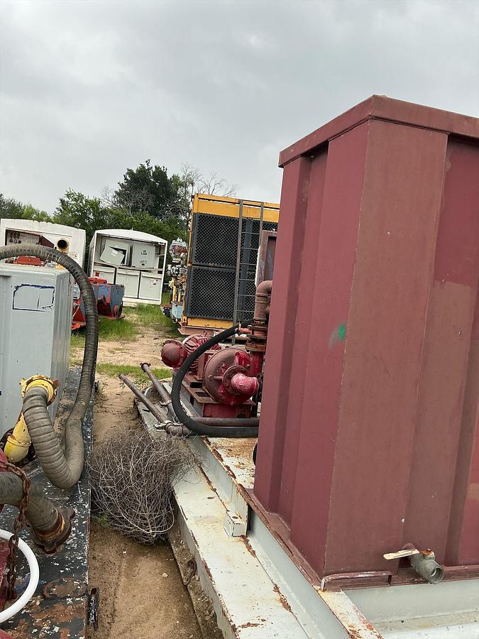 Used WCR Pump on Skid