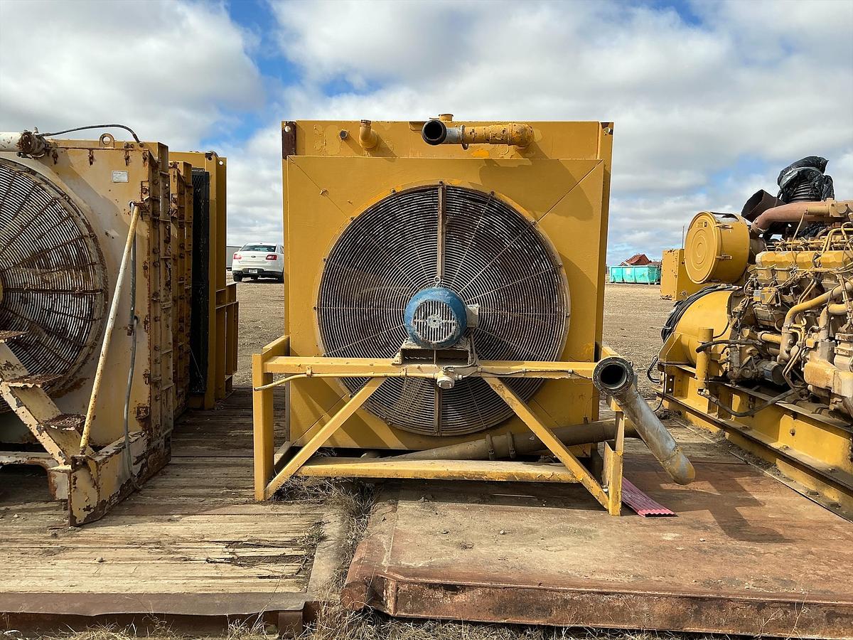 Used Caterpillar 398 Electric Motor-Powered Radiator/Cooling Unit 