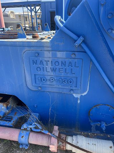 Used National Oilwell 10p130 mud pump