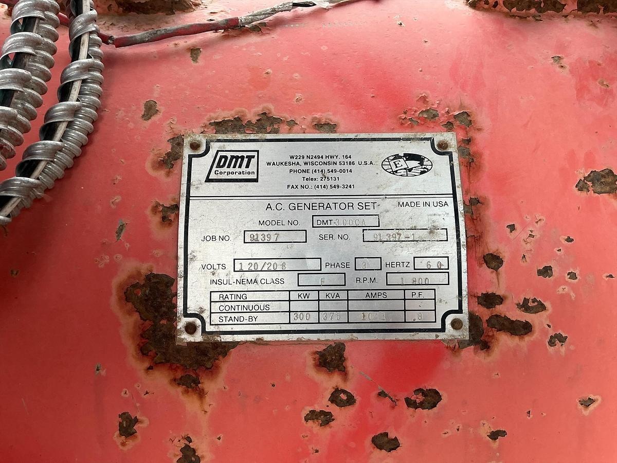 Used Cummins Generator 300KW 