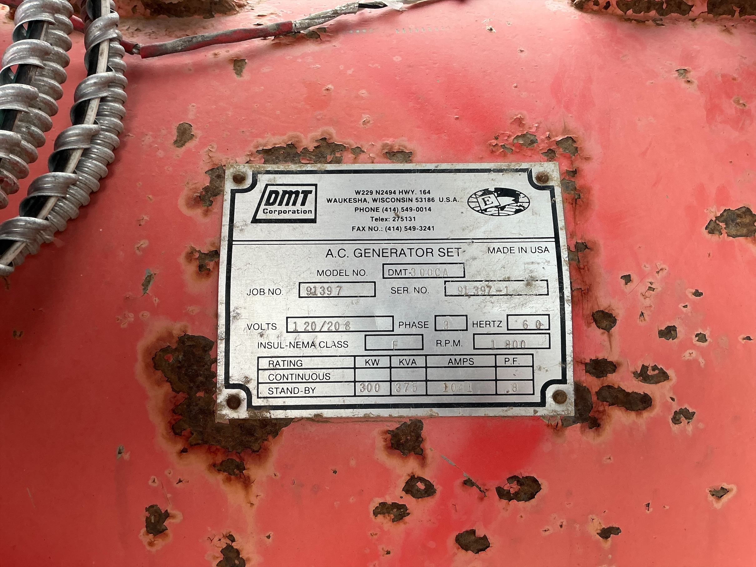 Used Cummins Generator 300KW