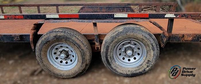 Used 2014 Texas Pride 20FT Lowboy Trailer