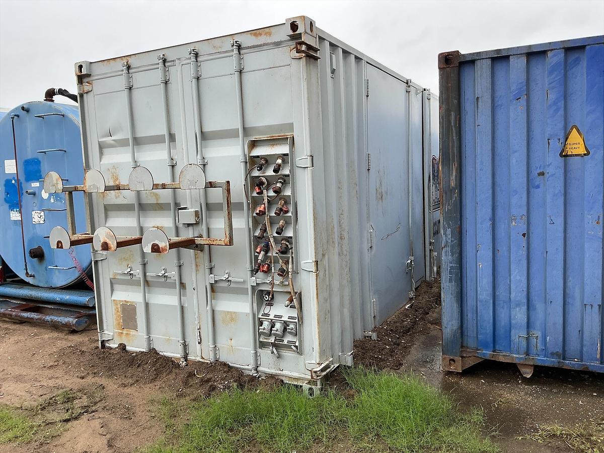Used Lube Tank and Accumulator Skid