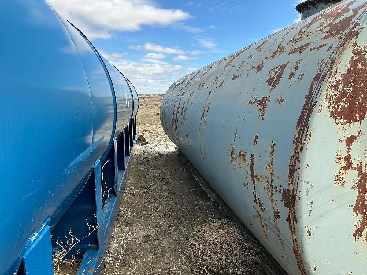 Used Welded Steel 10,000 Gallon Diesel Fuel Tank