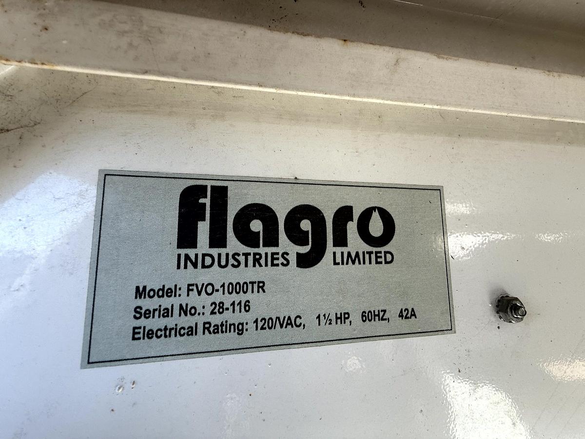 Used 2010 FLAGRO Heater 1M BTU