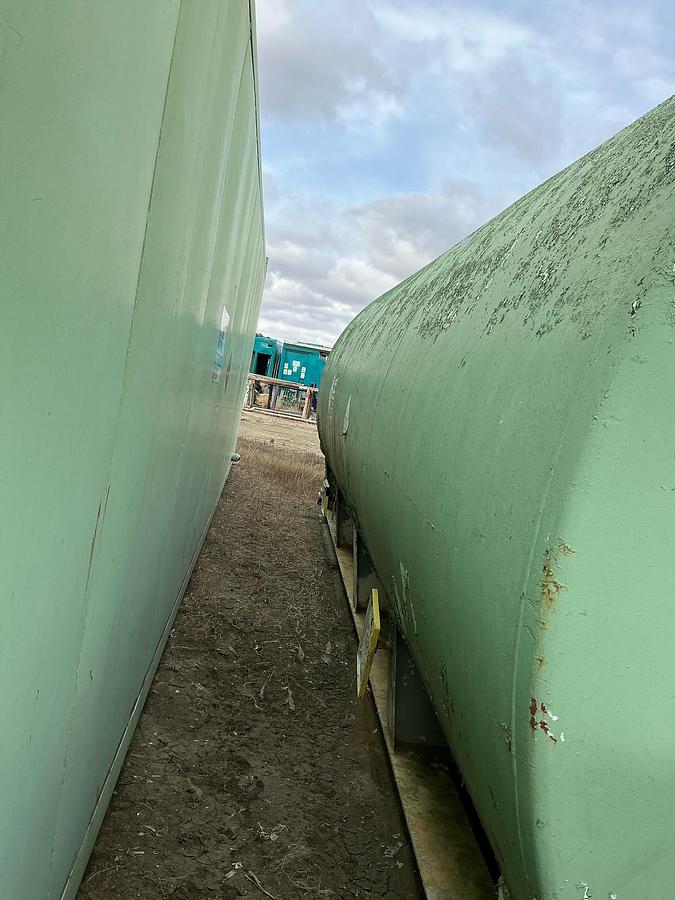 Used 15,000 Gallon Fuel Tank, Welded Steel