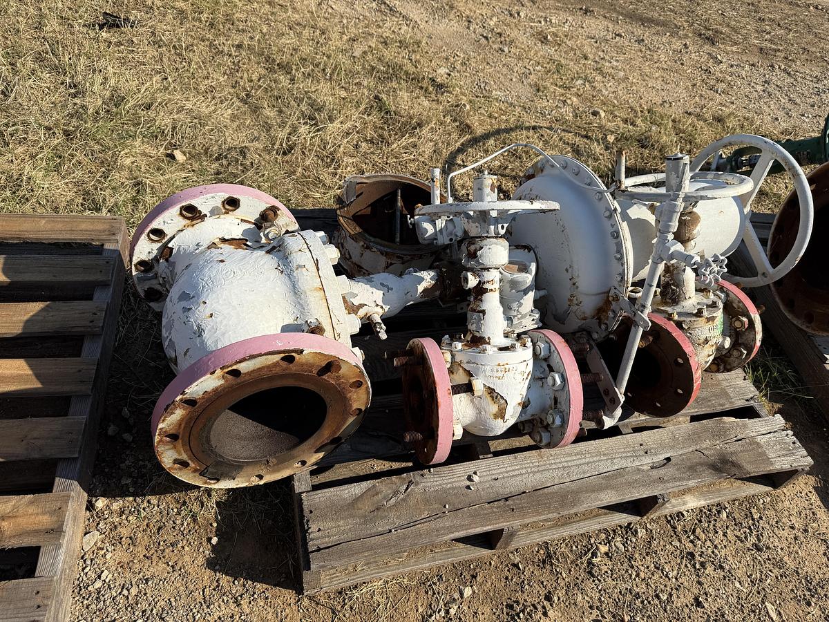 Used Variety Ball Valves - 8" & 2x 2" 