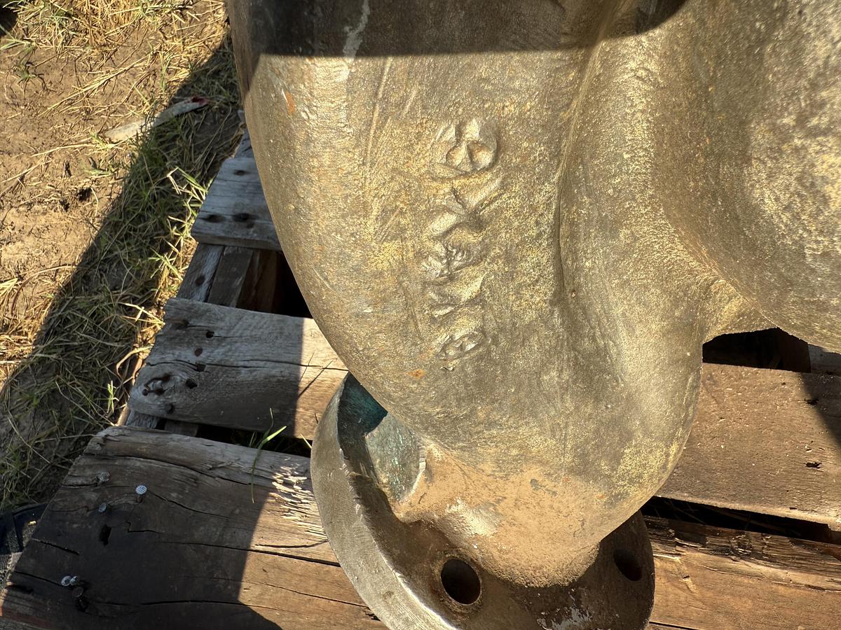 Used Orbit 4" Ball Valve & 9x4x9 Flanged Electric Pump