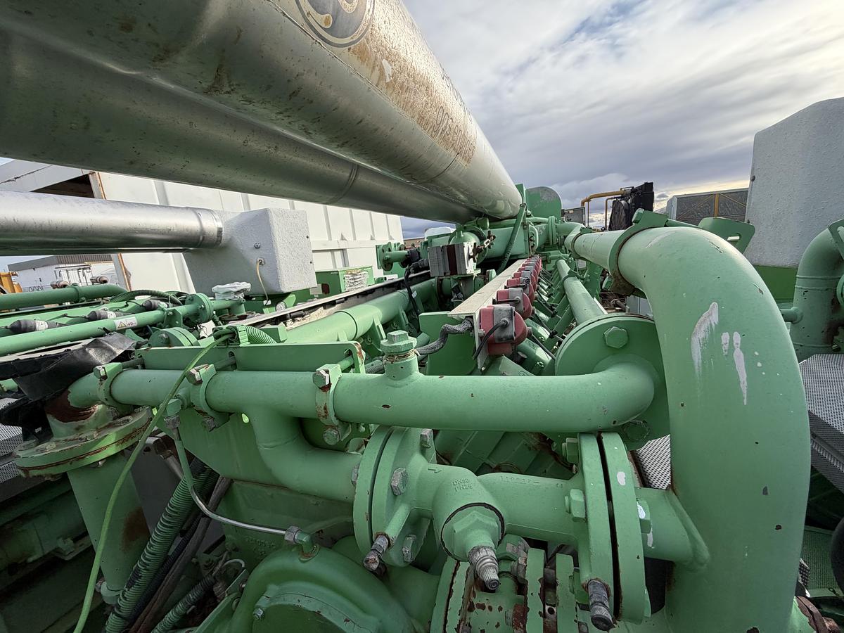 Used 2011 General Electric Jenbacher JGS 320 GS Natural Gas Generator 1712KW