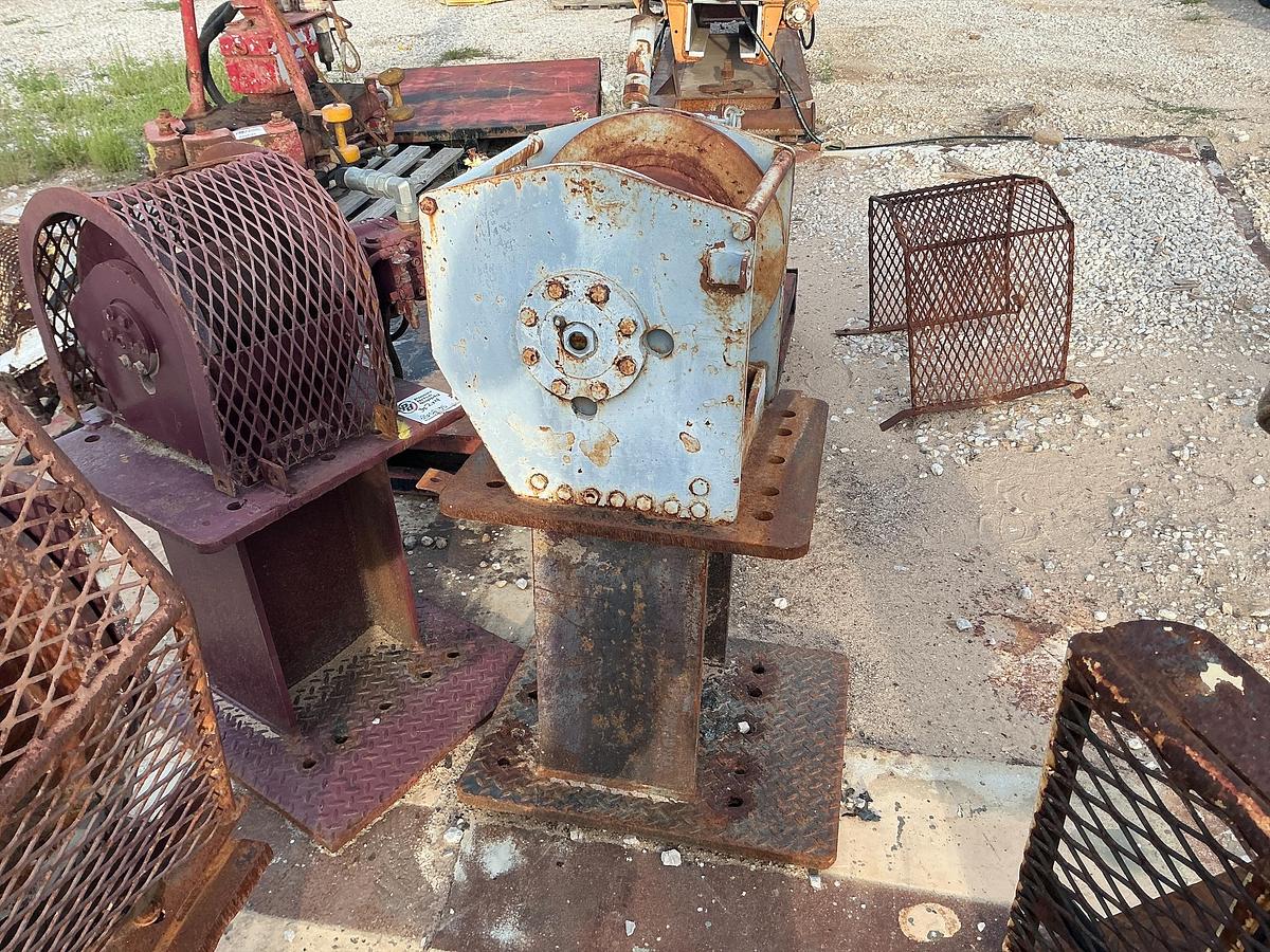 Used Braden Air Powered Tugger Winch 