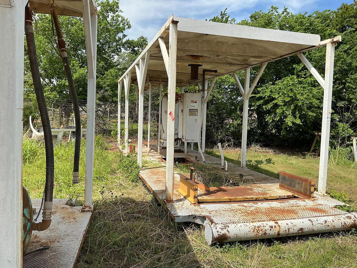 Used Empty Generator Shed on Skids
