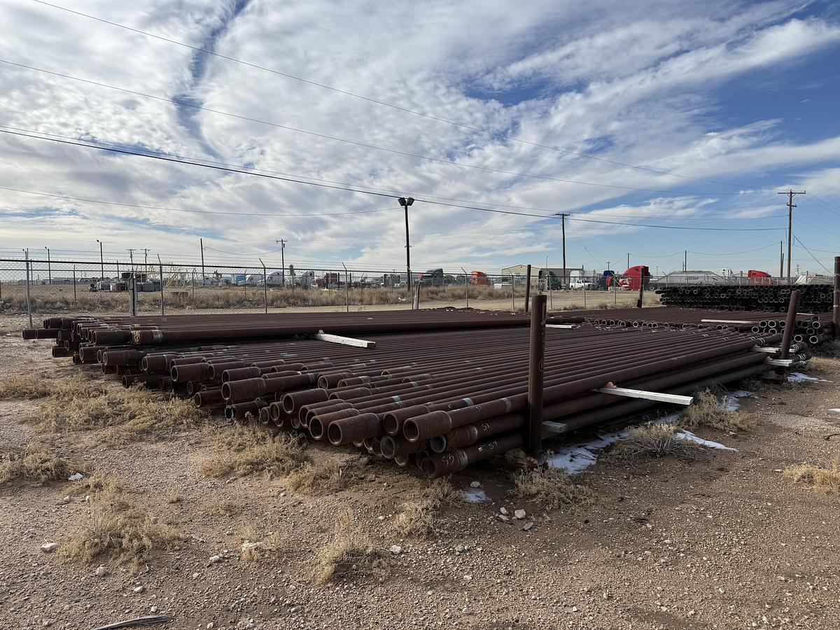 Used 4-1/2" Drill pipe Rack D