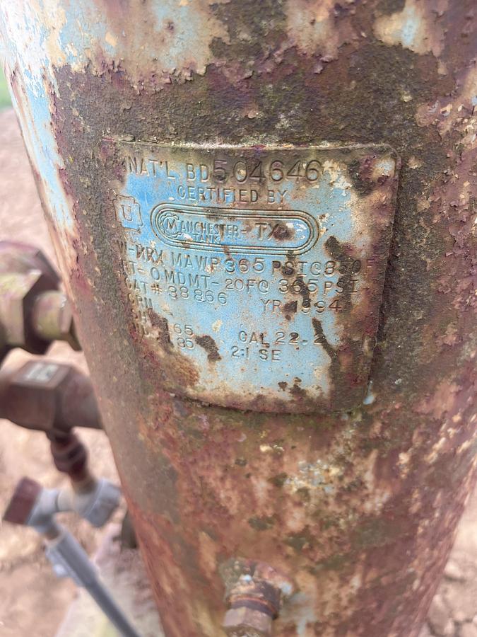 Used Blackmer gas compressor