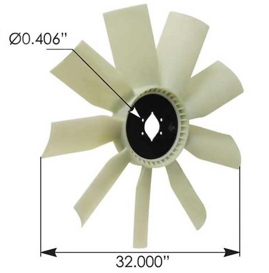 Used Heavy Duty Engine Fan - Unused