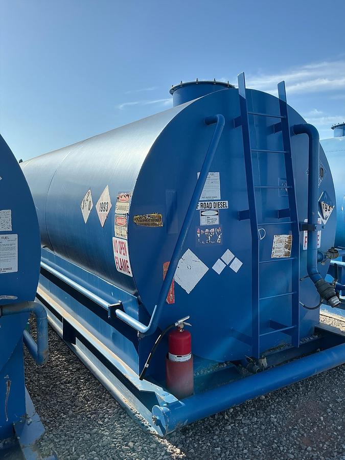 Used Welded Steel Fuel Tank H&P