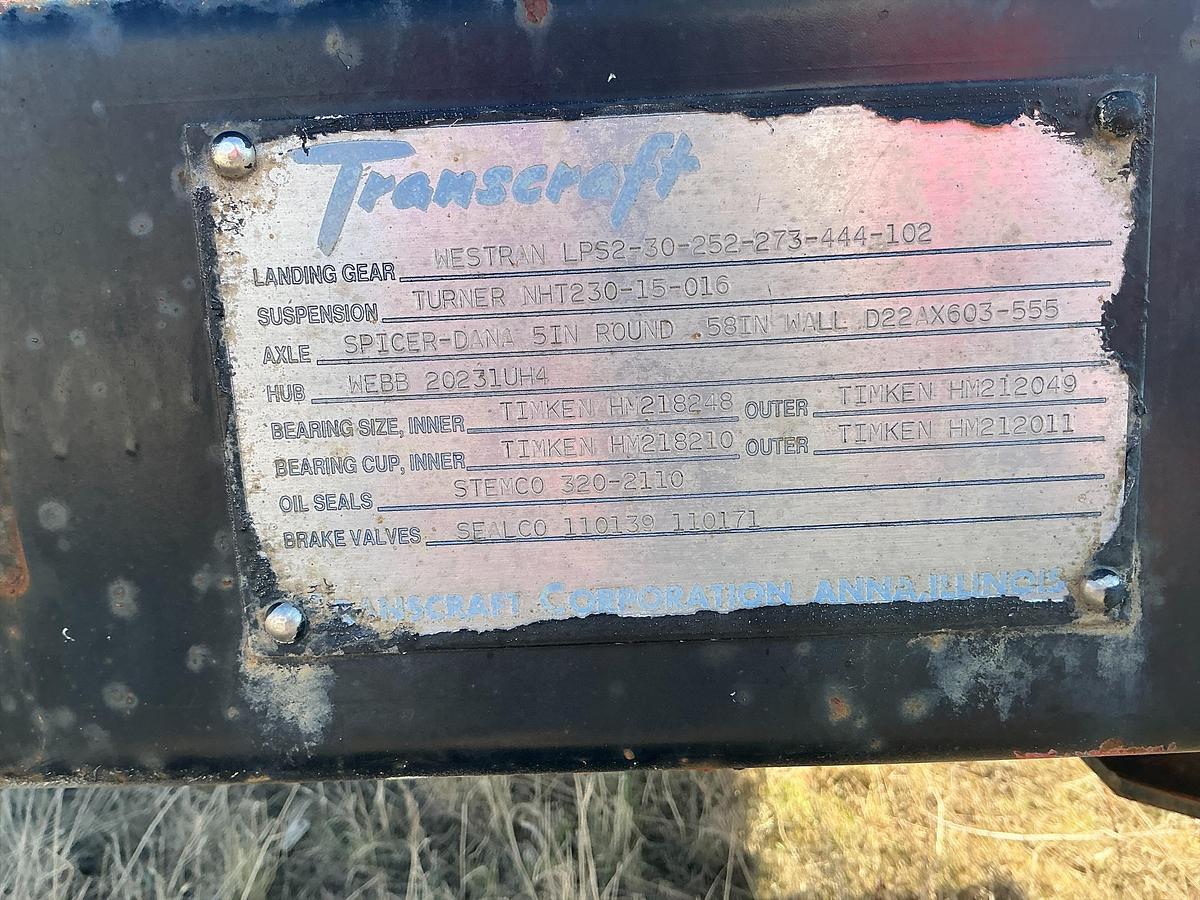 Used 1994 Transcraft 45’ Flatbed Trailer
