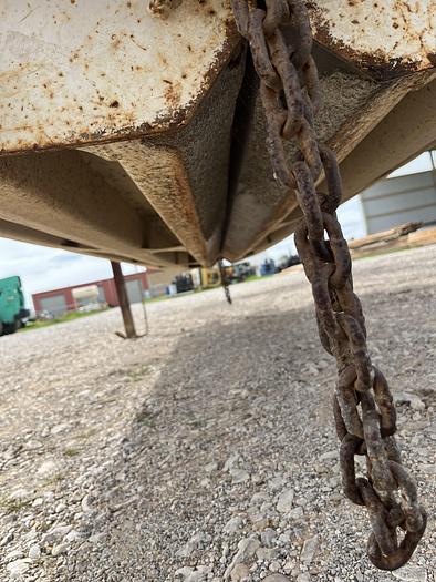 Used 1999 Ranch MFG Belly Dump Tandem Axle Trailer