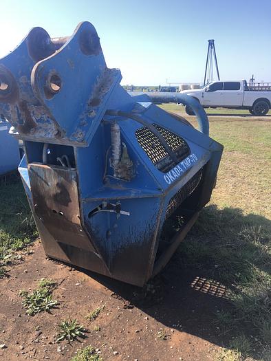 Used 2018 Okada America TMB70 Trommel, Shading Bucket