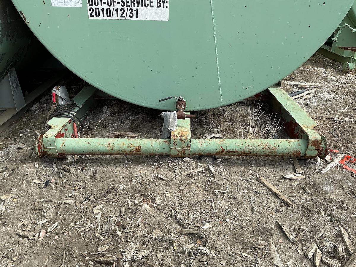 Used Welded Steel 18,000 Gallon Diesel Fuel Tank