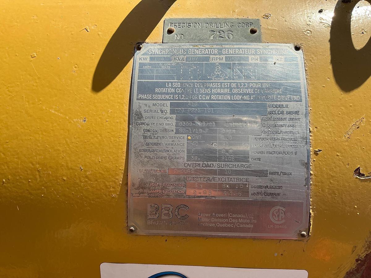 Used Cat 3306 Diesel Generator
