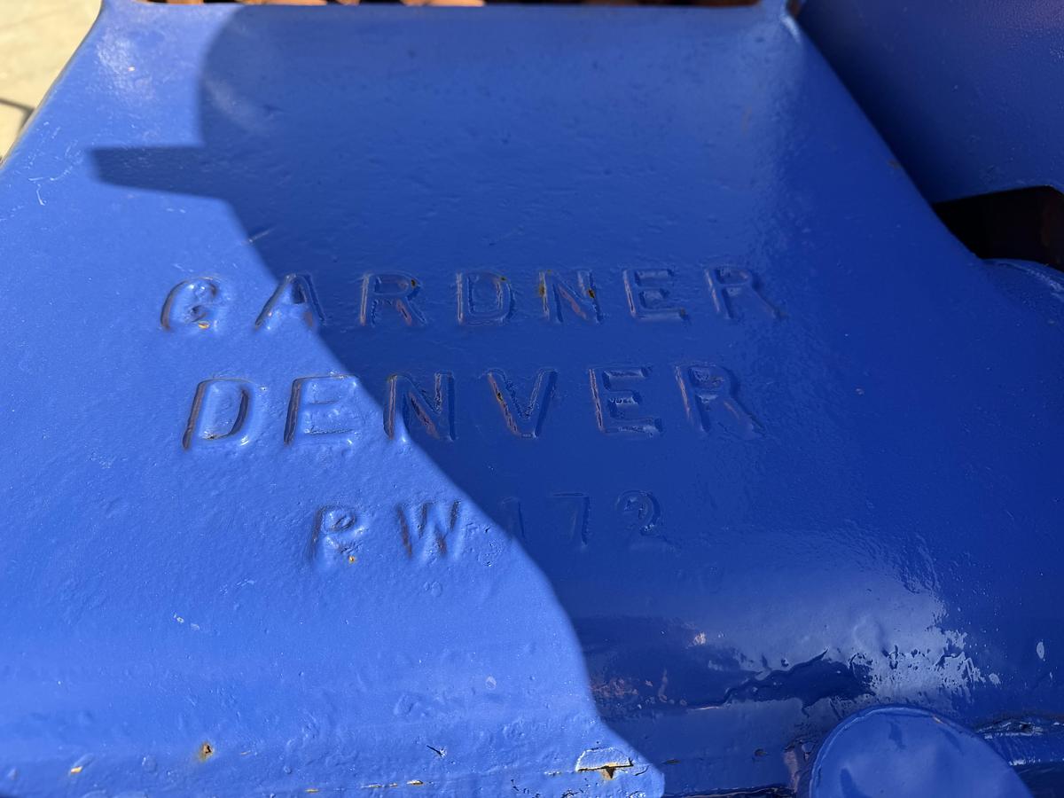 Used Gardner Denver Triplex Pump PB Detroit 4-71