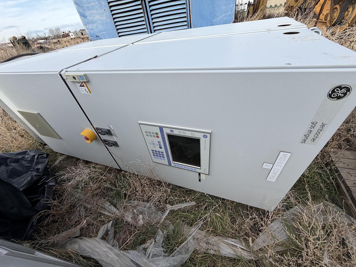 Used 2011 GENERAL ELECTRIC, JENBACHER Diane Panels, Engine Controls