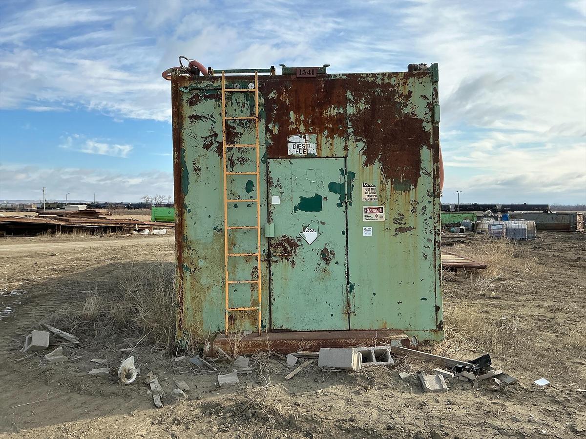 Used Welded Steel 20,000 Gal Diesel Fuel Tank