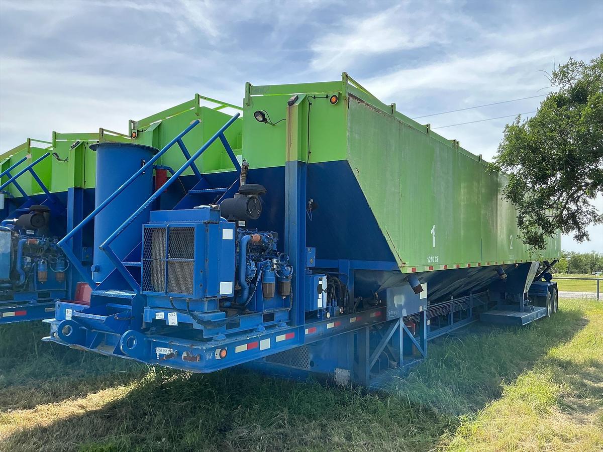 Used 2011 APPCO SAND KING FS-40 PORTABLE TRANSFER TRAILER