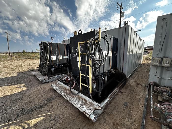 Used Skidded Fuel Tank 13,800 Gallons