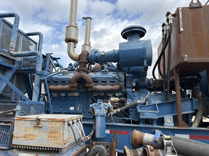 Used 1000hp Rough Rider Triplex Acid Pump