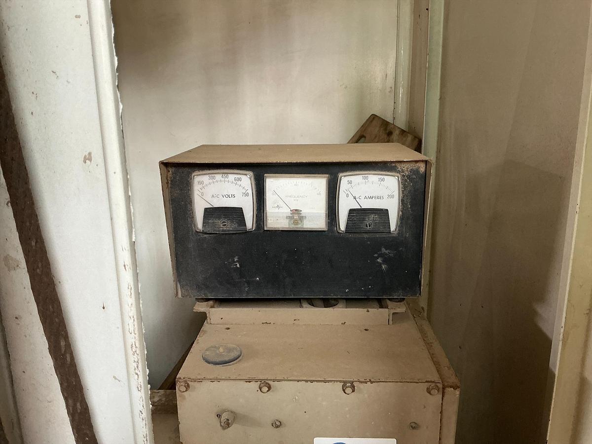 Used Welded Steel Generator Shed